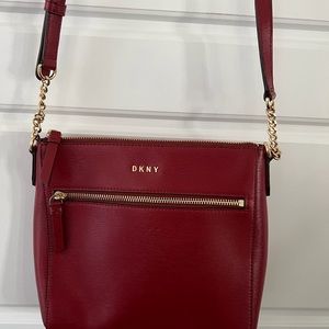 DKNY Cross Body Bag New. Bordeaux Red NEW